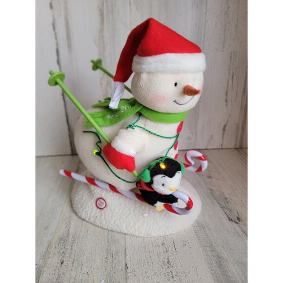 Hallmark Swooshin duo Jingle pals Xmas animated decor figure - Picture 3 of 10